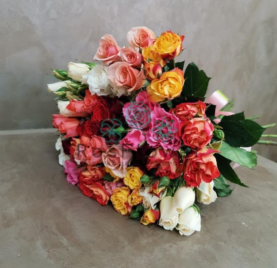 Букет цветов из: Розы в Болгатищево