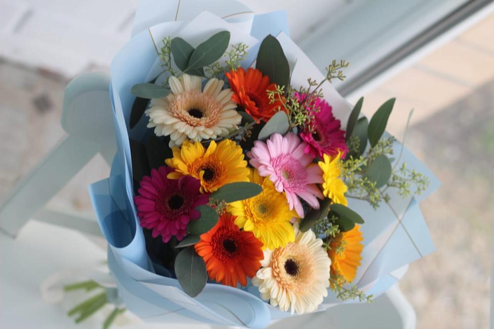 Букет цветов из: Герберы в Болгатищево