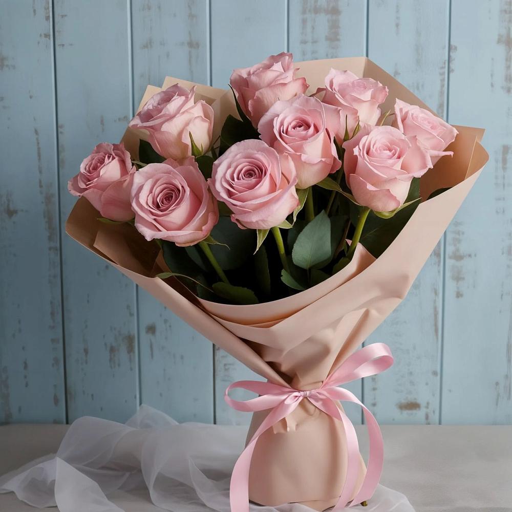 Букет цветов из: Розы в Болгатищево