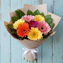 Букет цветов из:  Герберы в Болгатищево