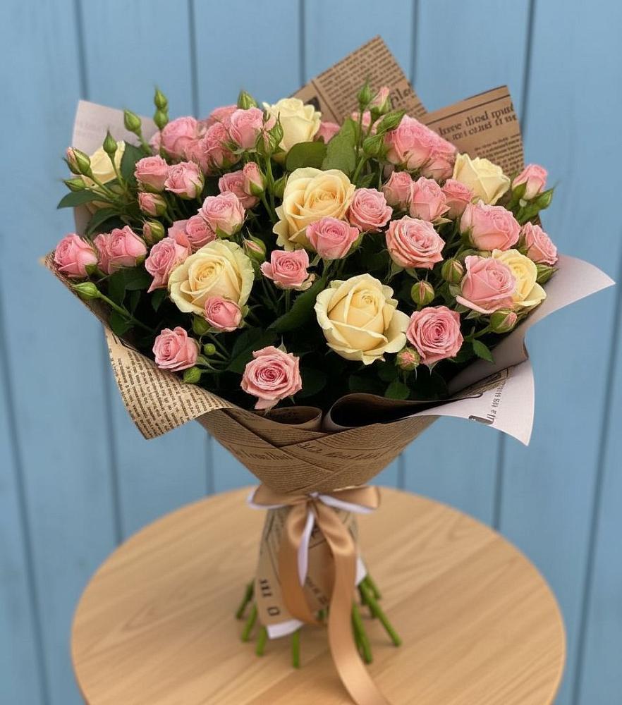 Букет цветов из: Розы в Болгатищево