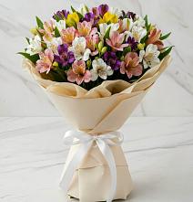 Букет цветов из:  Альстромерии #REPLACE_PRED# Болгатищево