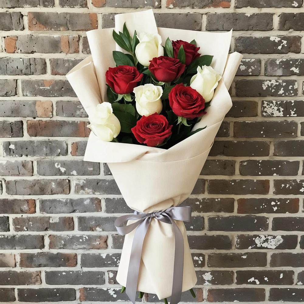 Букет цветов из: Розы в Болгатищево