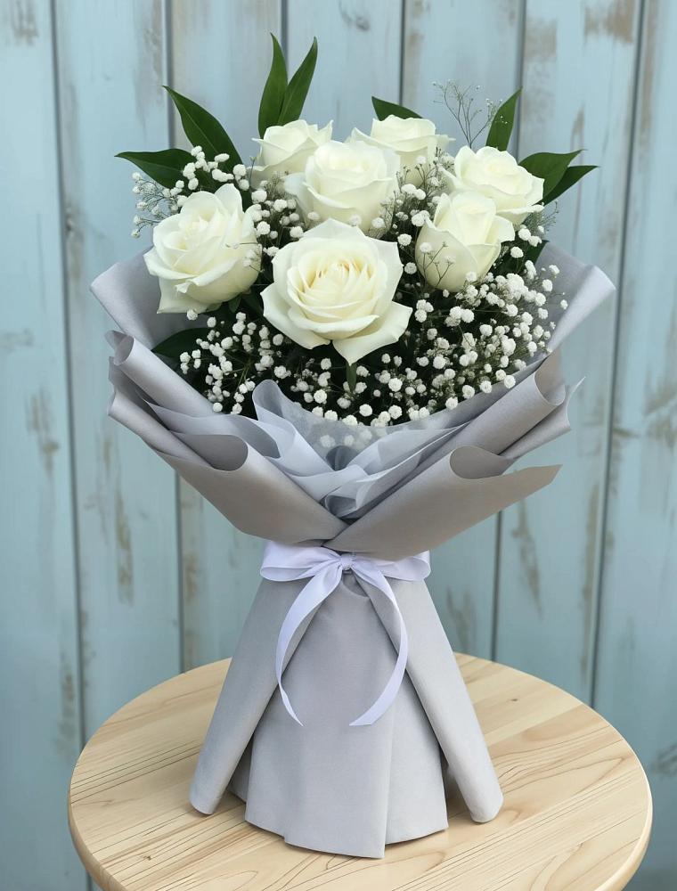 Букет цветов из: Розы в Болгатищево