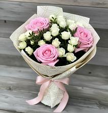 Букет цветов из:  Розы в Болгатищево