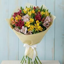 Букет цветов из:  Альстромерии в Болгатищево