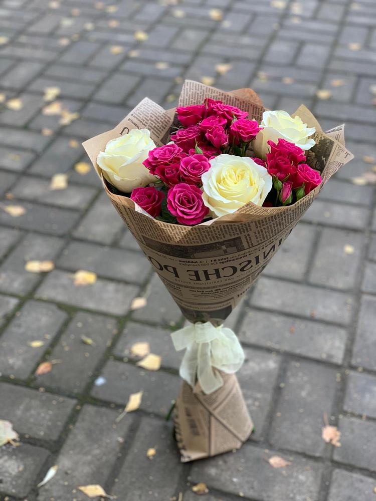 Букет цветов из: Розы в Болгатищево