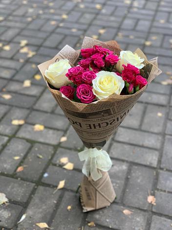 Букет цветов из: Розы в Болгатищево