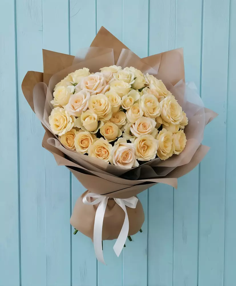 Букет Кремовое облако в Болгатищево