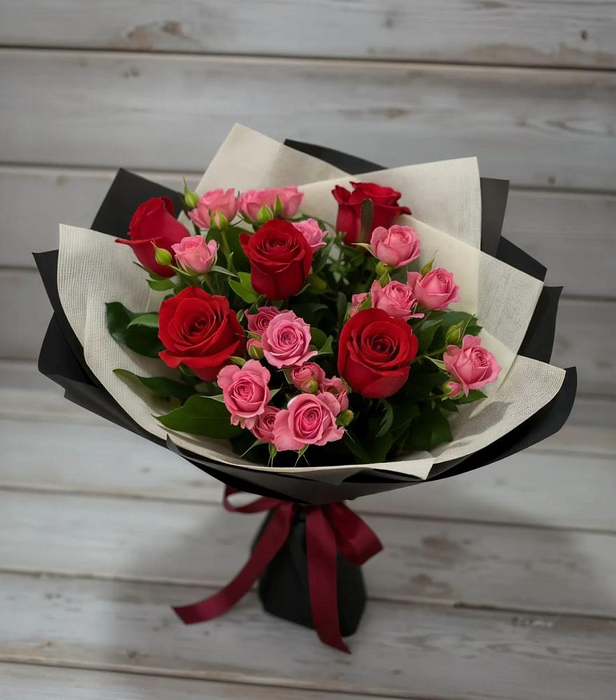 Букет цветов из: Розы в Болгатищево